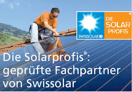 Gübeli Sanitär AG, Ihr Solarprofi, geprüfter Fachpartner von Swissolar